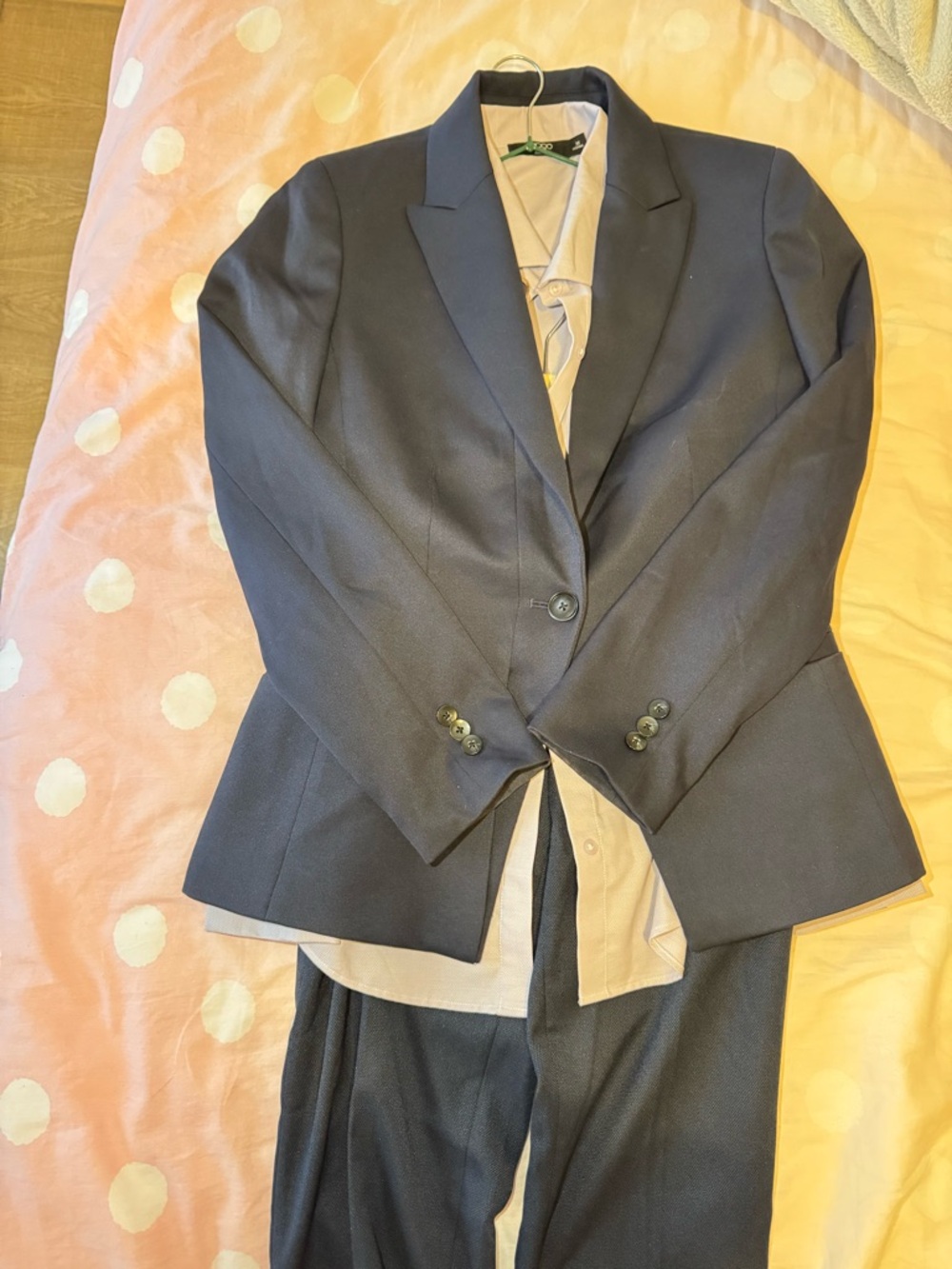 G2000 Women Work Suit Set Blazer Pants Shirt Office Outfit Size 36
